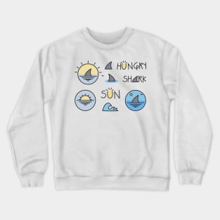 Hungry Shark Crewneck Sweatshirt